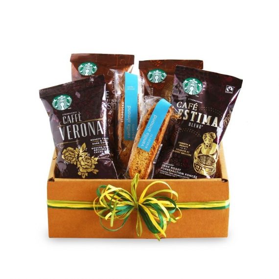 California-Delicious-Starbucks-Sampler-Coffee-Love-Gift-Basket-Valentines-Day-0