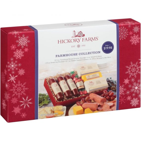 Hickory-Farms-Farmhouse-Collection-Food-Gift-Christmas-Sampler-2325-oz-Box-NEW-0