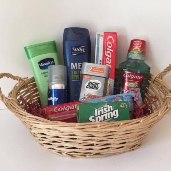 NEW-Mens-Gift-Basket-Back-To-School-College-Dorm-Workout-Hygiene-Care-Package-0